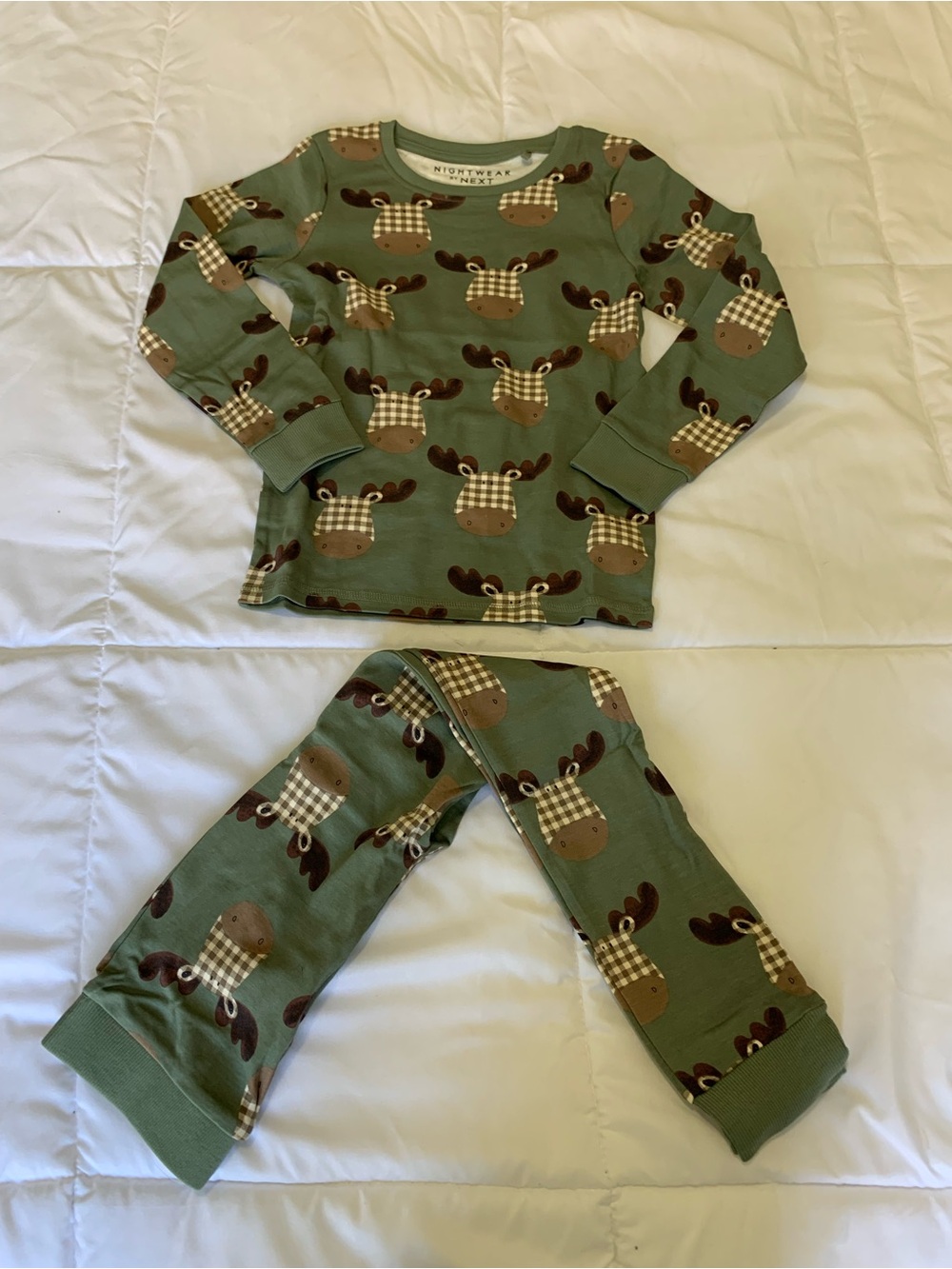 New Nightwear by NEXT matching pj set girls size 6-7y
